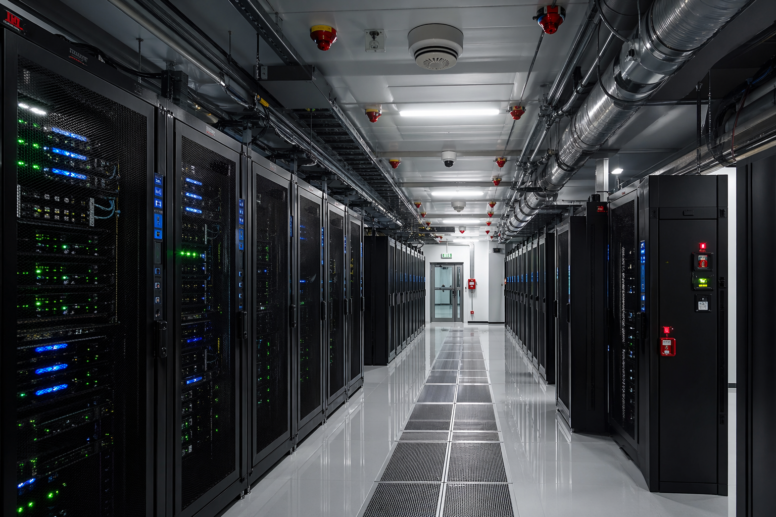 Fire detection and AI surveillance system for data centers in India