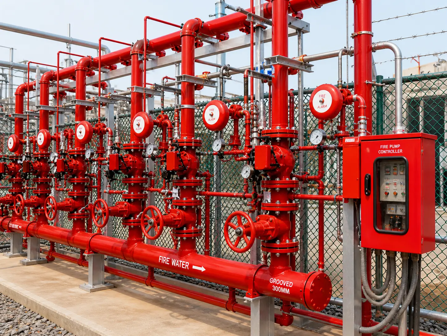 Industrial fire protection and AI surveillance solutions across India