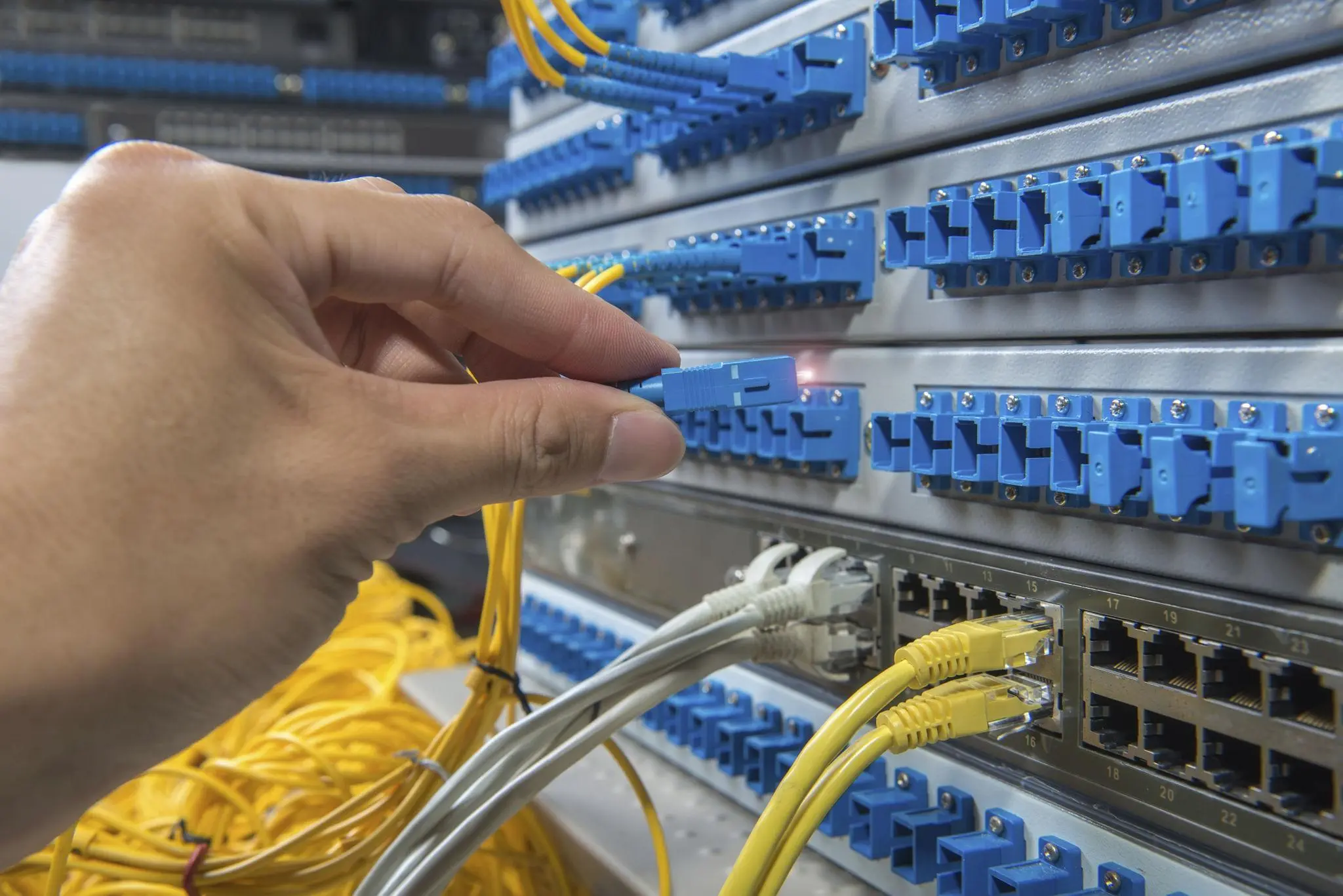 TIA/EIA-568 compliant structured cabling for CCTV and fire alarm networks in India